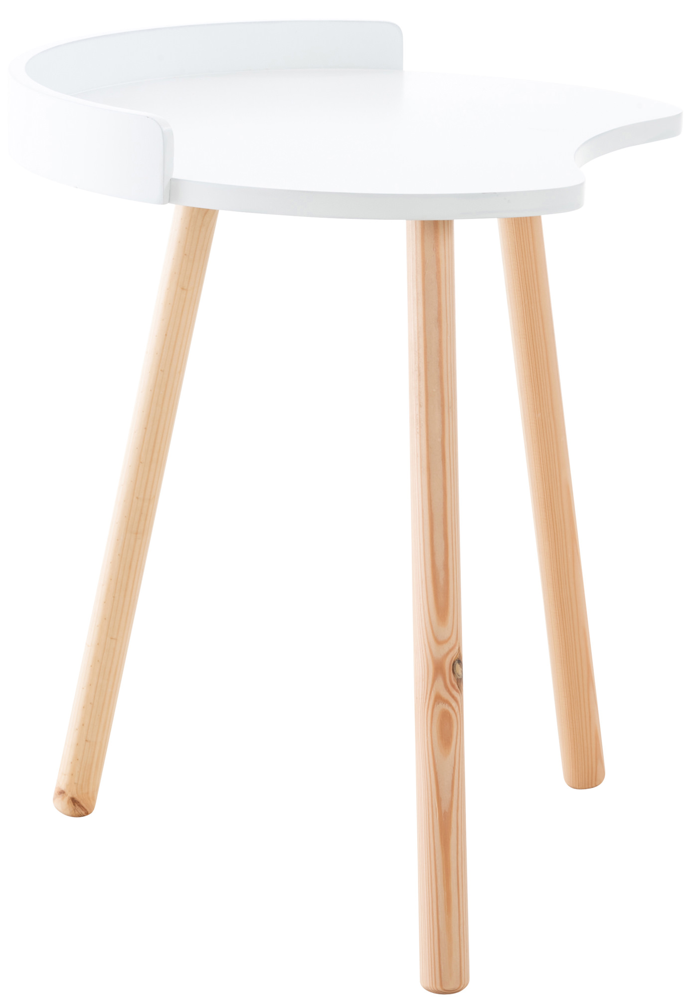 Tavolino d'appoggio Jannis in stile scandinavo