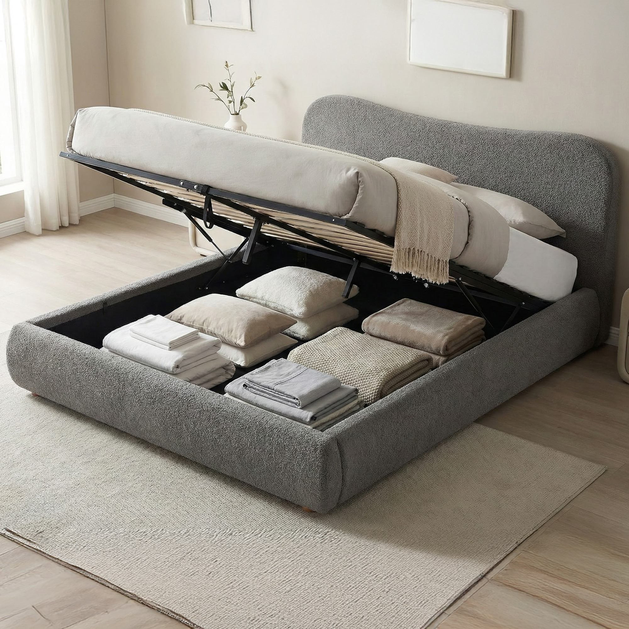 Letto imbottito Maido