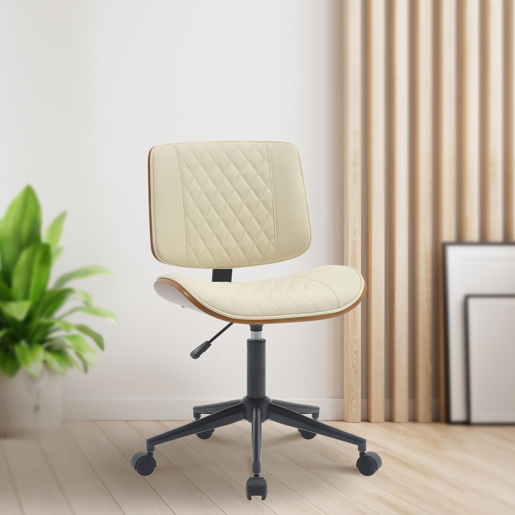 Sedia da ufficio in similpelle Plover
