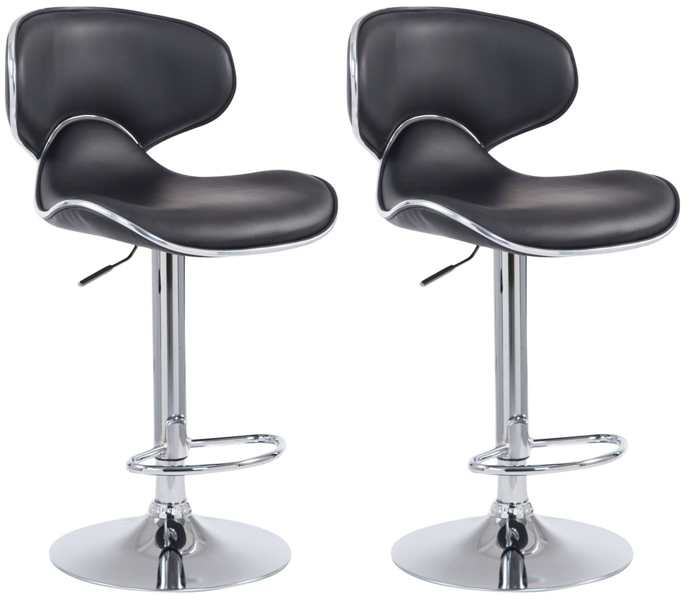 Set 2x Sgabelli LAS VEGAS V2 in similpelle