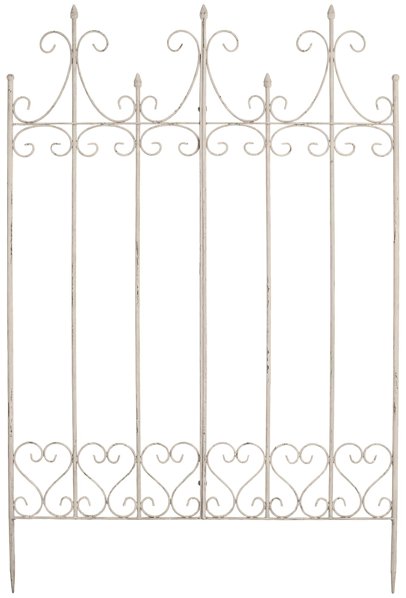 Spalliera Flieder 130x100 cm in Metallo, Stile Rustico per Rampicanti