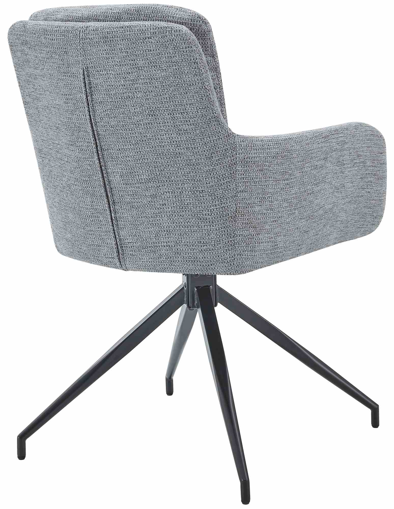 Set di 2 sedie da pranzo in tessuto Pickett