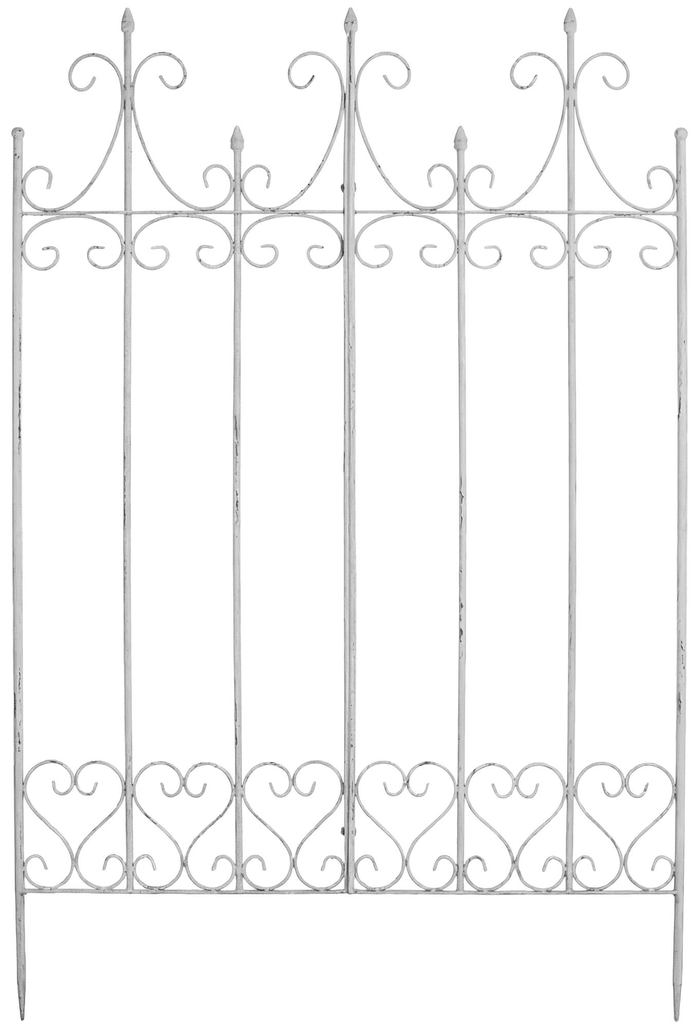Spalliera Flieder 130x100 cm in Metallo, Stile Rustico per Rampicanti